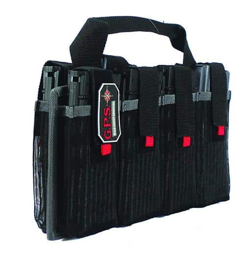 G-Outdoors AR Magazine Tote holds 8 Capacity-Black