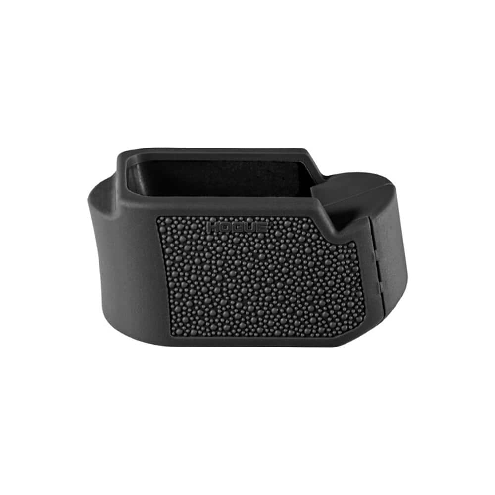 Hogue Overmolded Rubber Grip Extension Base Pad for Glock 26 Black
