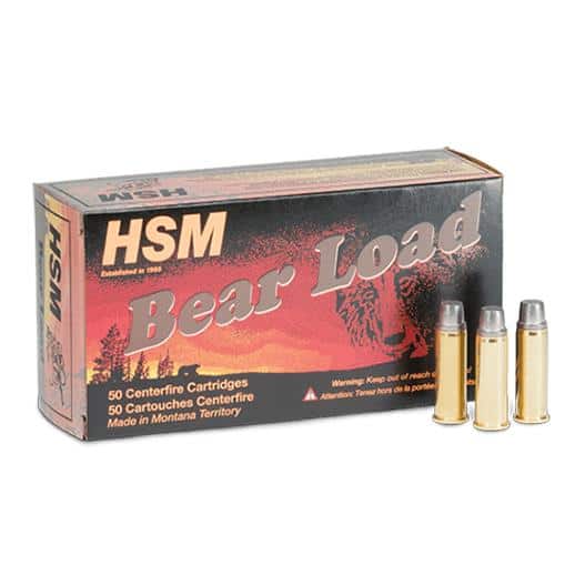 HSM Bear Load Handgun Ammunition 10mm Auto 200gr FMJ 1093 fps 20/ct