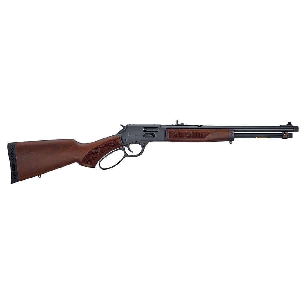 Henry H12 Protector Carbine Rifle .44 Mag/.44 Spl 7rd Capacity 16.5" 5/8x24 Threaded Barrel Walnut