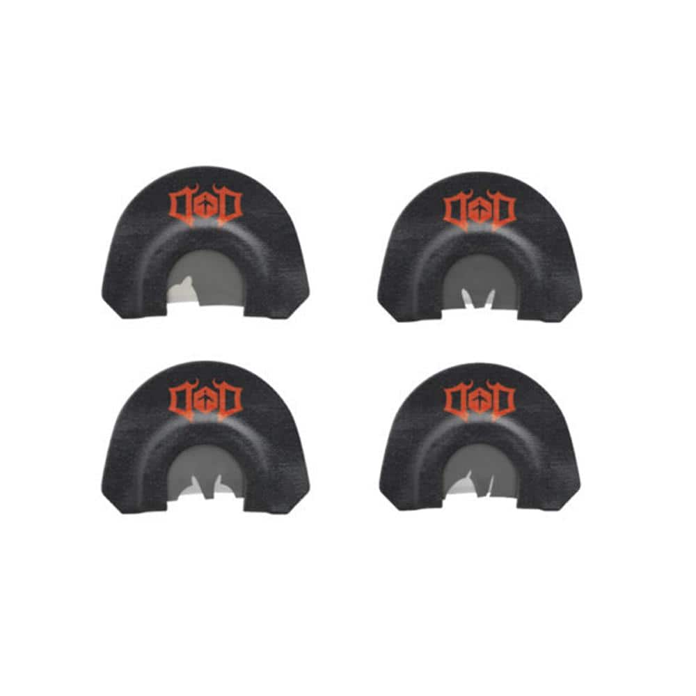 HS Strut Drury Outdoors Signature Tongue Series Mouth Calls 4/ct
