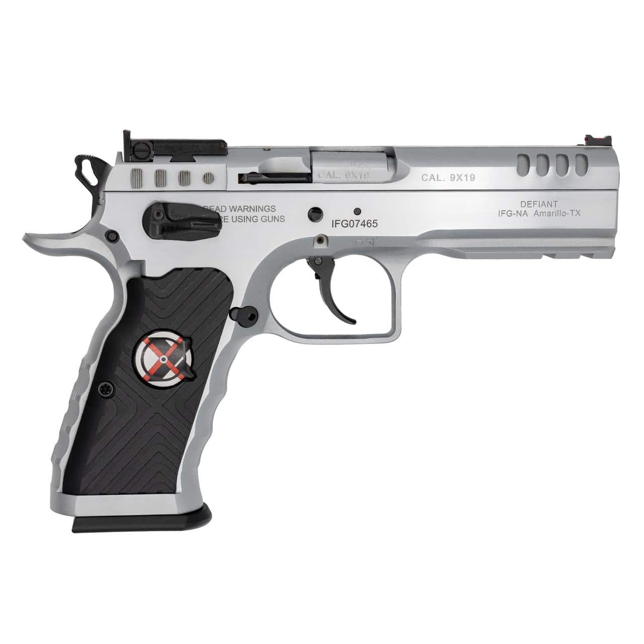 IFG Tanfoglio Stock Xtreme Handgun 9mm Luger 17rd Magazine(3) 4.5" Barrel Chrome