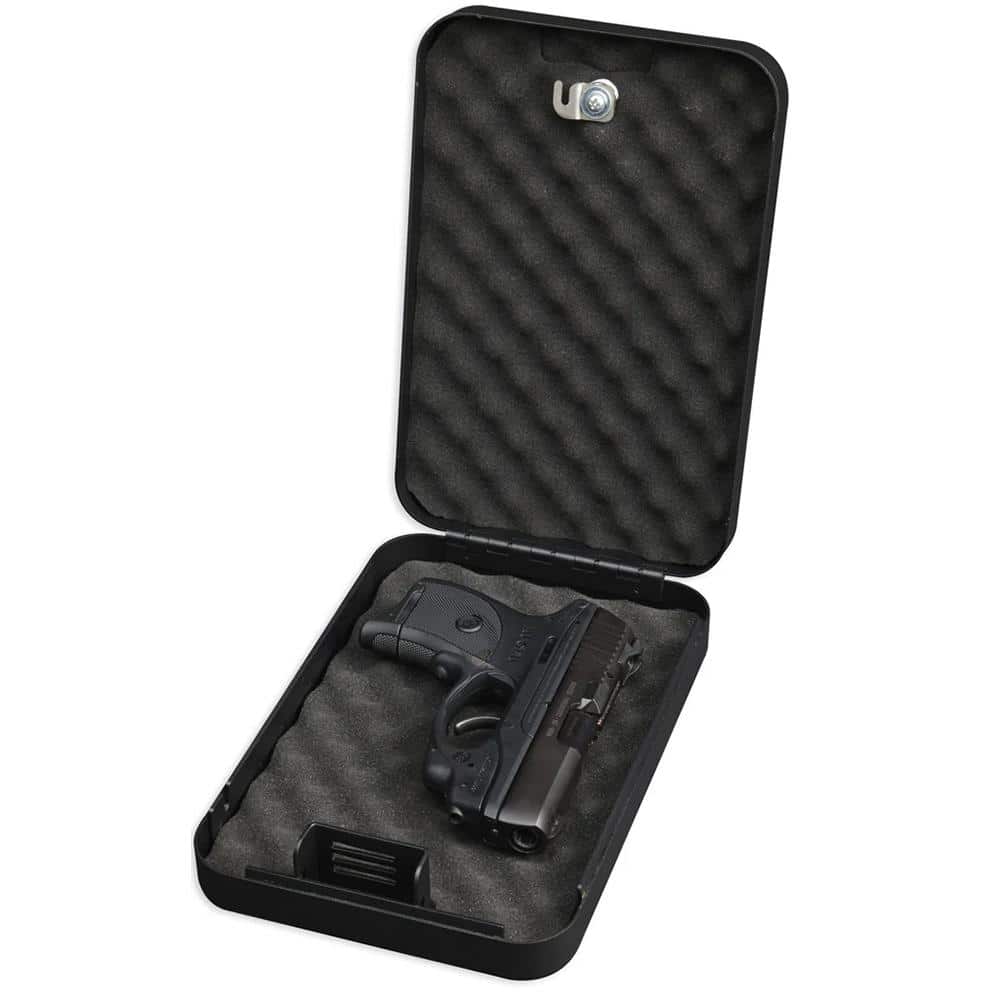 Bulldog Personal Safe with Key Lock & Security Cable