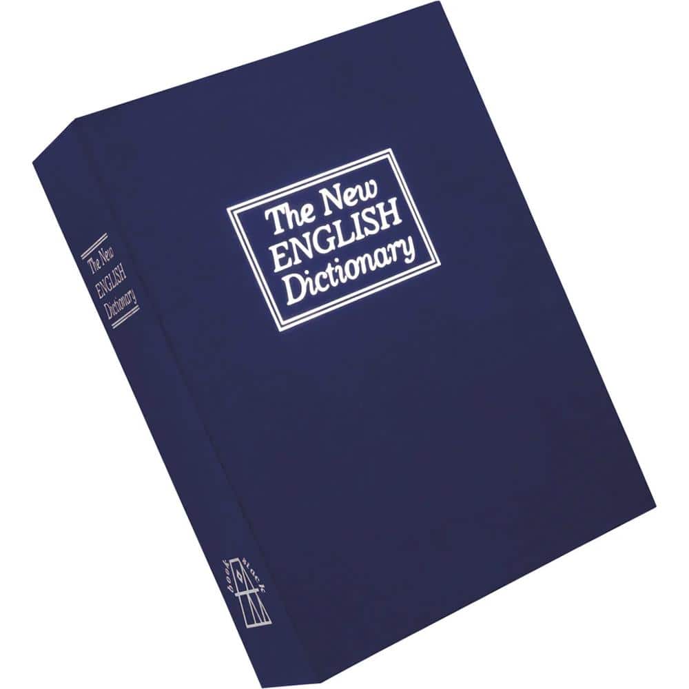 Bulldog Cases Deluxe Diversion Book Safe Blue