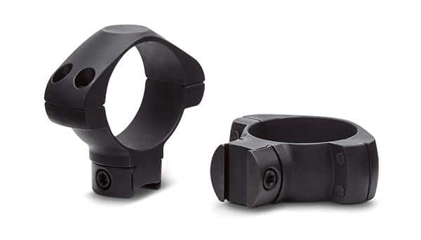 Konus 2-Piece Steel Riflescope Rings for Airguns & .22 Rails 1" Medium - Black