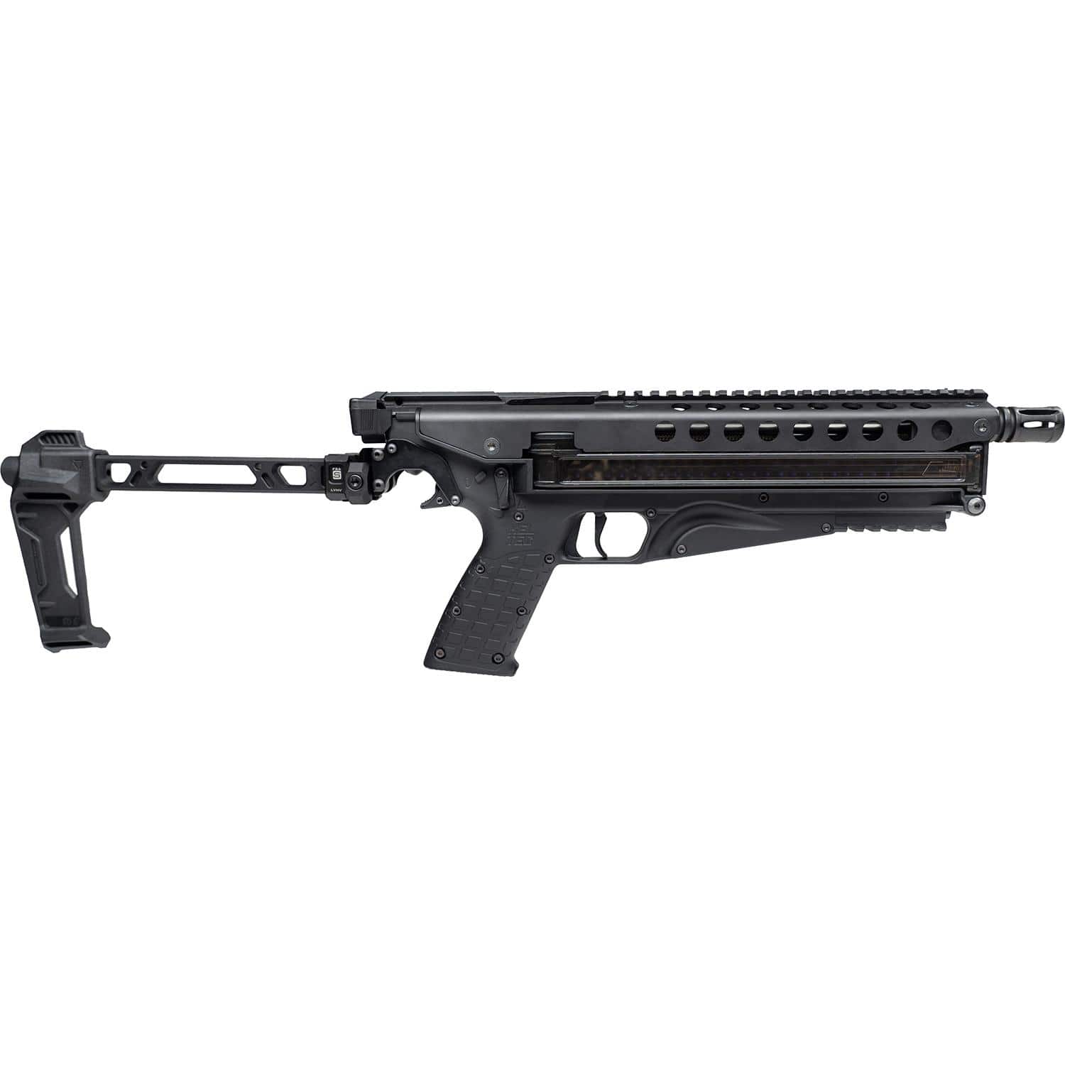 Kel-Tec P50 Defender w/Strike Industries Brace Handgun 5.7x28mm 50rd Magazine 9.6 Barrel w/Compensator