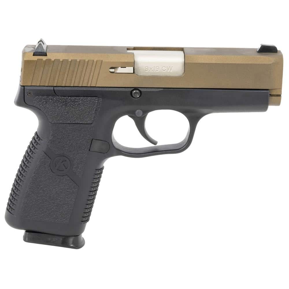 Kahr Arms CW9 Handgun 9mm Luger 7rd Magazine 3.5" Barrel Black Frame with Bronze Slide