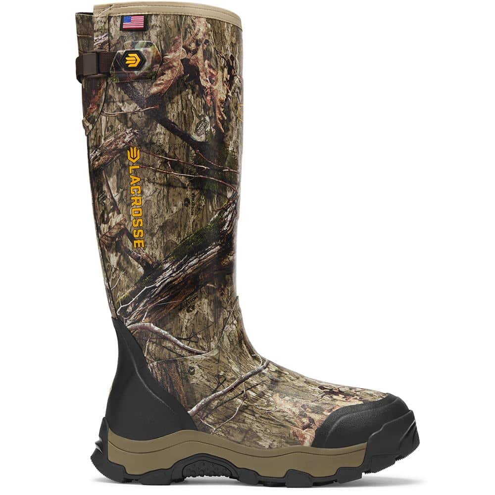 LaCrosse Alpha Evolution 17" Boots Mossy Oak Country DNA 800G Size 8