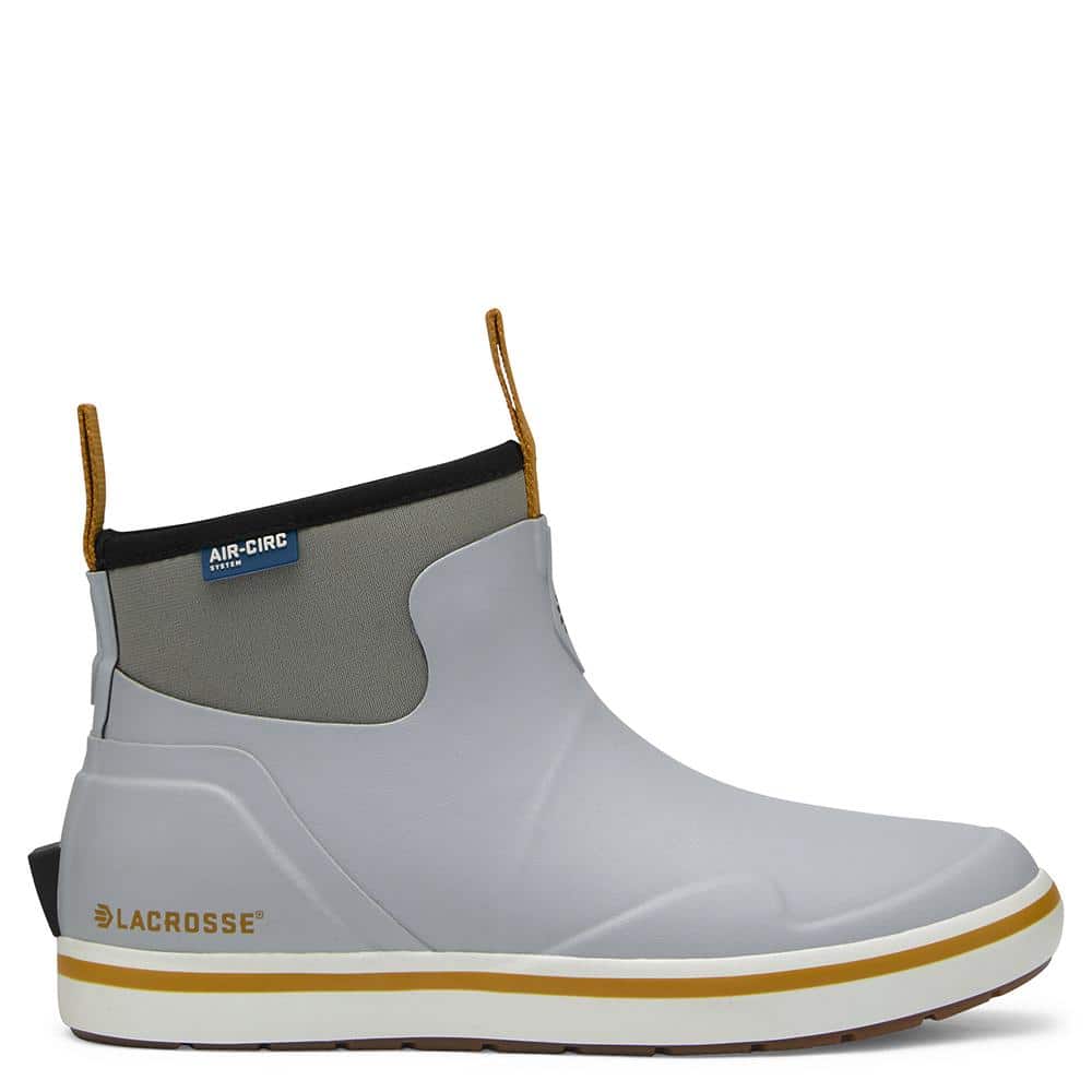 LaCrosse Womens Alpha Deck Boot 6" Wild Dove Grey Size 9