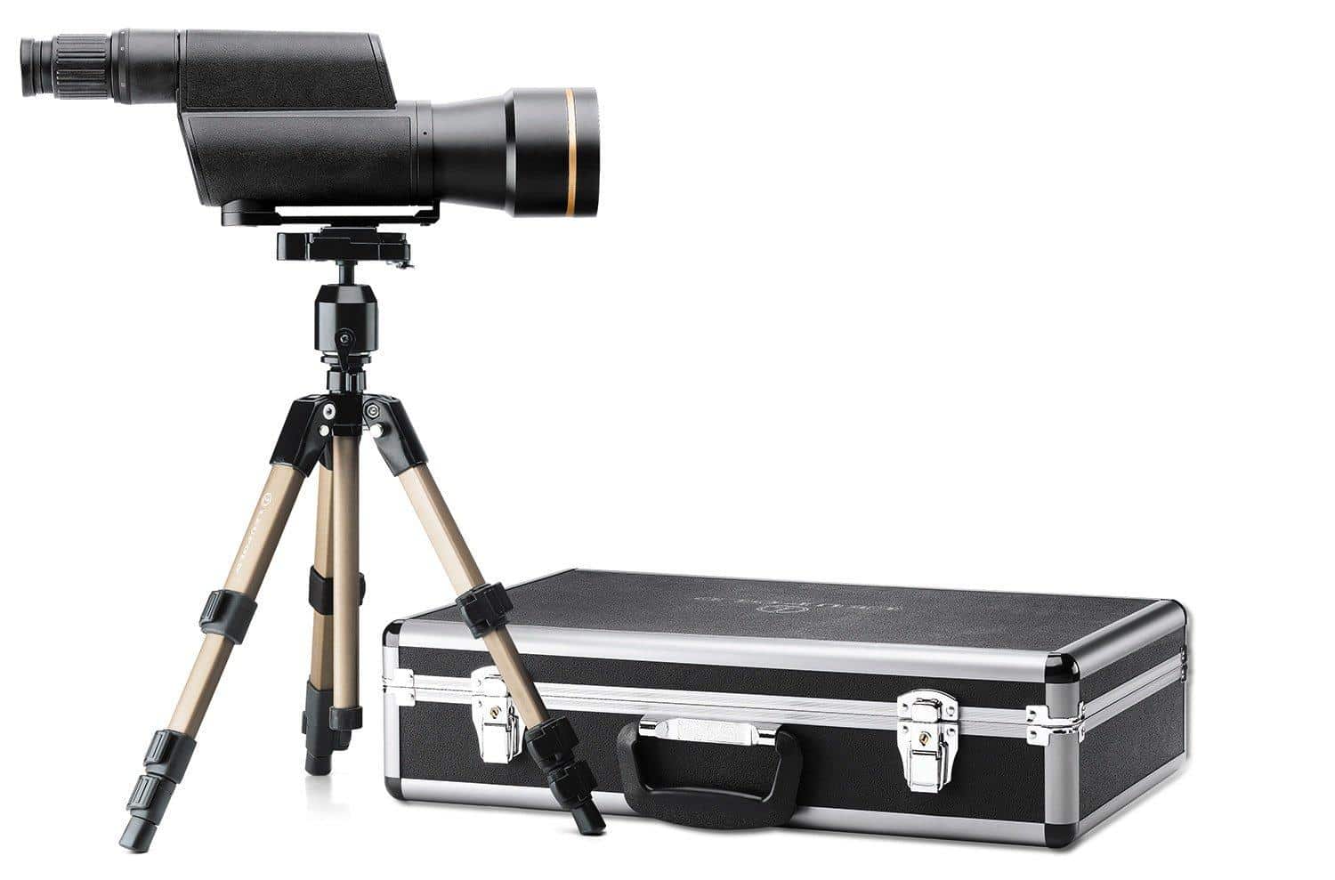 BLEMISHED Leupold Golden Ring HD 20-60x80mm Boone & Crockett Spotting Scope Kit - Black