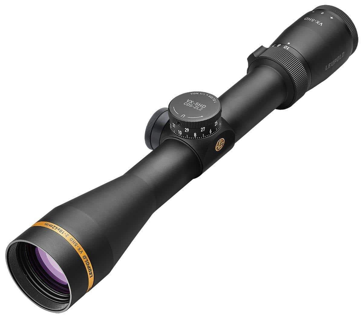 BLEMISHED Leupold VX-5HD Rifle Scope - 2-10x42mm 30mm CDS-ZL2 Illuminated FireDot Duplex Reticle Matte