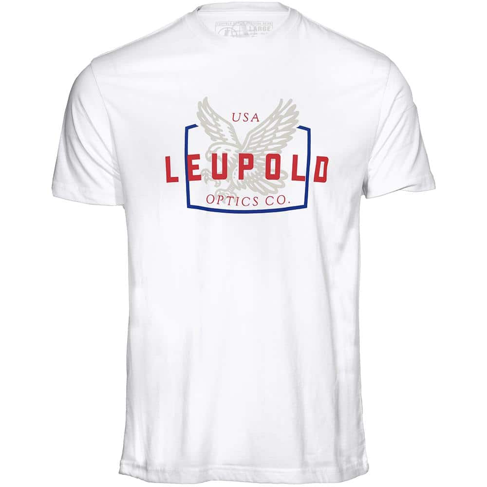 Leupold Eagle Short Sleeve Shirt White 2XL