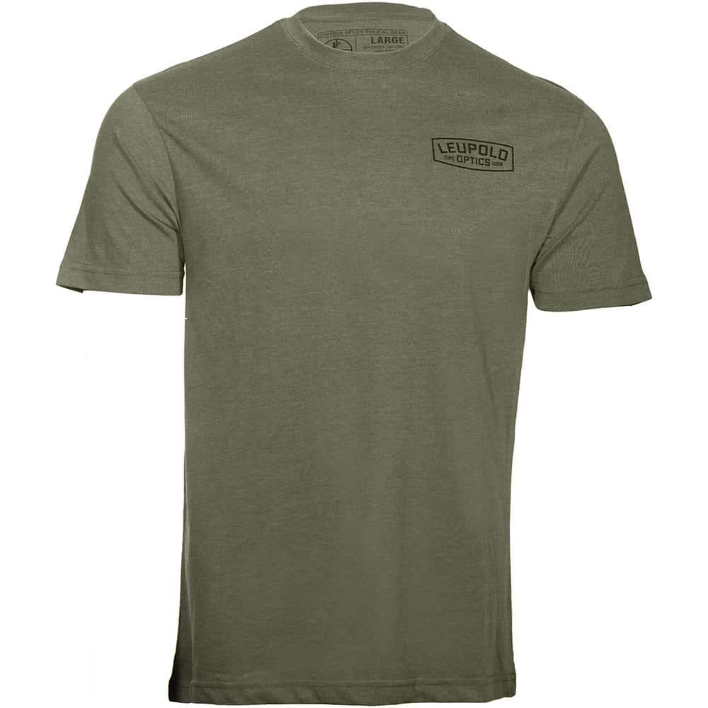 Leupold Badge Short Sleeve Shirt Light Olive XL