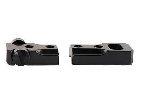 Leupold 2-Piece Standard Steel Base - Windage Adj Screws - Remington 541 Browning T-Bolt Knight Gloss Black