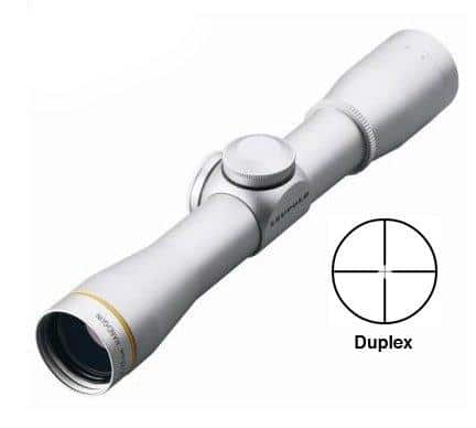 BLEMISHED Leupold FX-II Handgun Scope - 4x28mm Duplex Reticle Silver