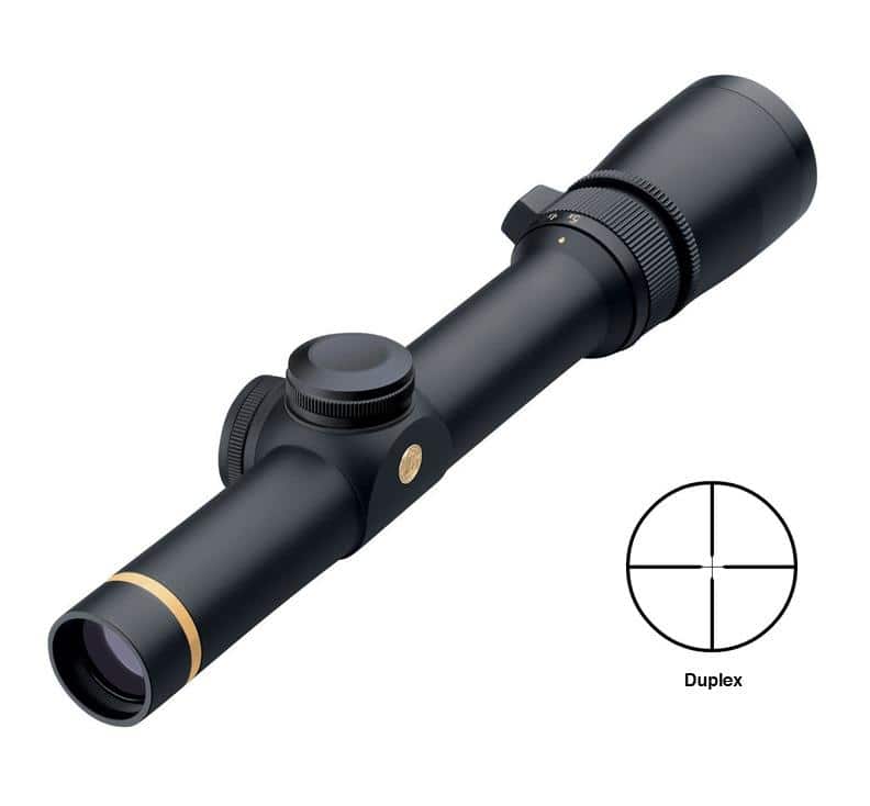 BLEMISHED Leupold VX-3 Rifle Scope - 1.5-5x20mm Duplex Reticle Black Matte