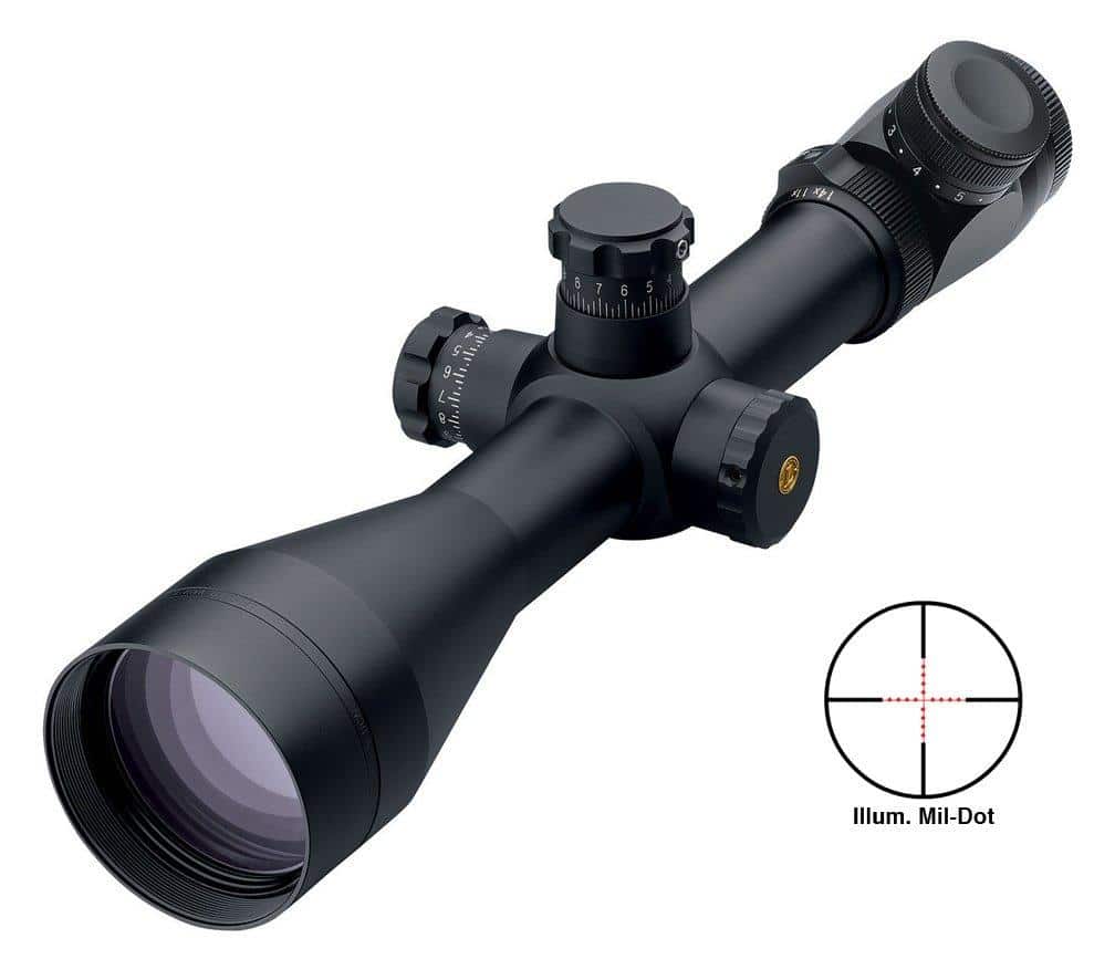 BLEMISHED Leupold Mark 4 LR/T M1 Rifle Scope - 4.5-14x50mm M1 Illum. Mil-Dot 19-7.6' 4..5-3.6" Matte