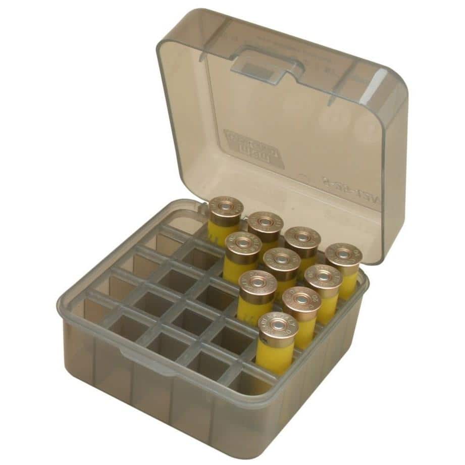 MTM Dual Gauge Shotshell Case Clear Smoke