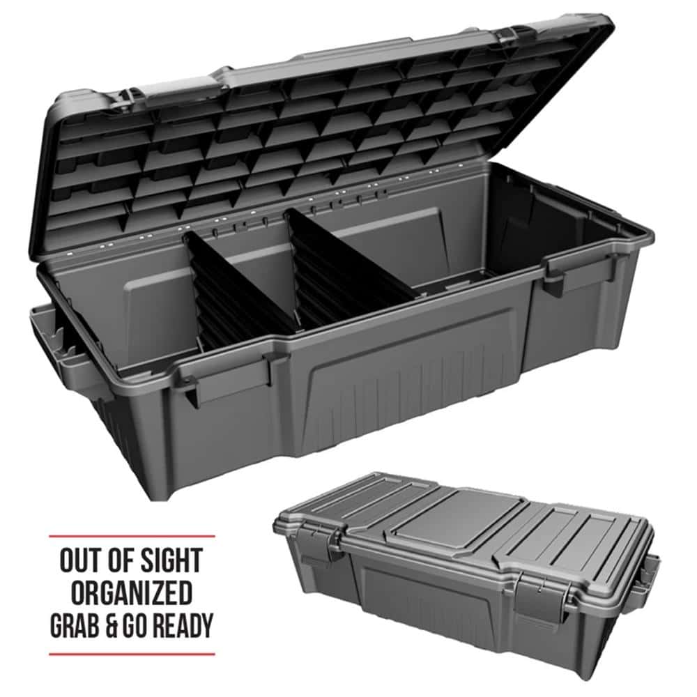 MTM Truck Underseat Gear Crate Black