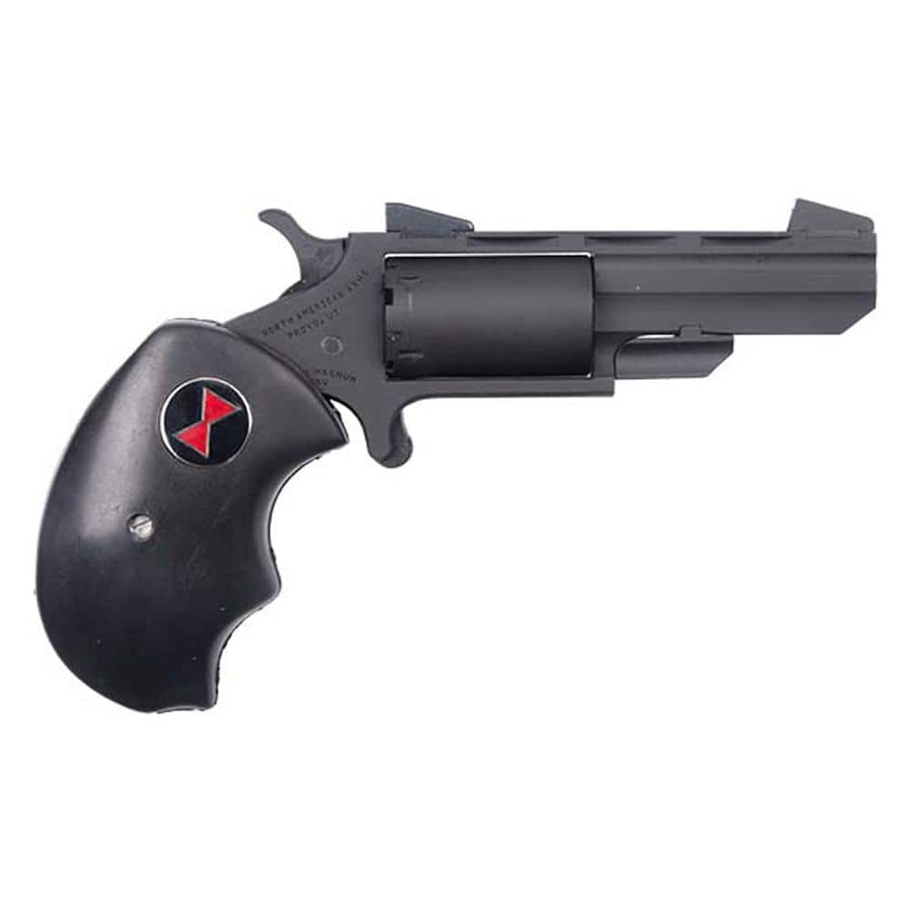 NAA BMW-CRK Black Widow Handgun .22 WMR 5rd Capacity 2" Barrel Black