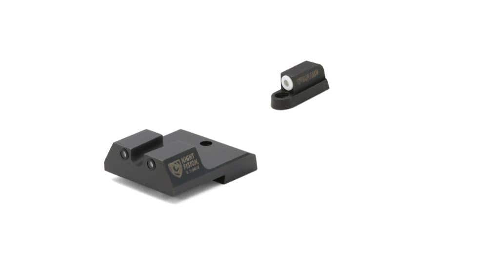 Perfect Dot NS Setw/ White Front + U Rear for CZ-USA P-07 & P-09