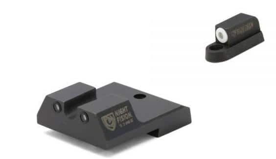 Night Fision Perfect Dot NS Set with Yellow Front + White U Rear for S&W M&P Shield