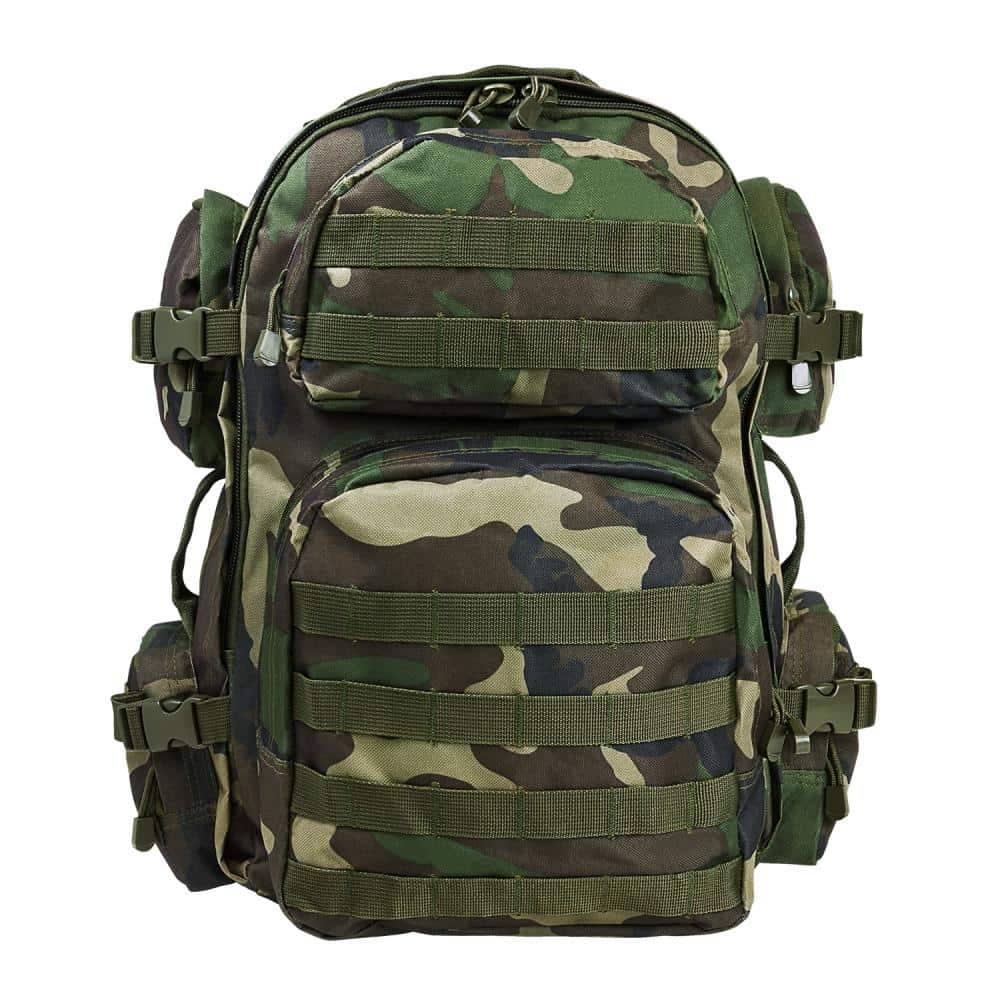NcStar VISMTactical Backpack Woodland Camo