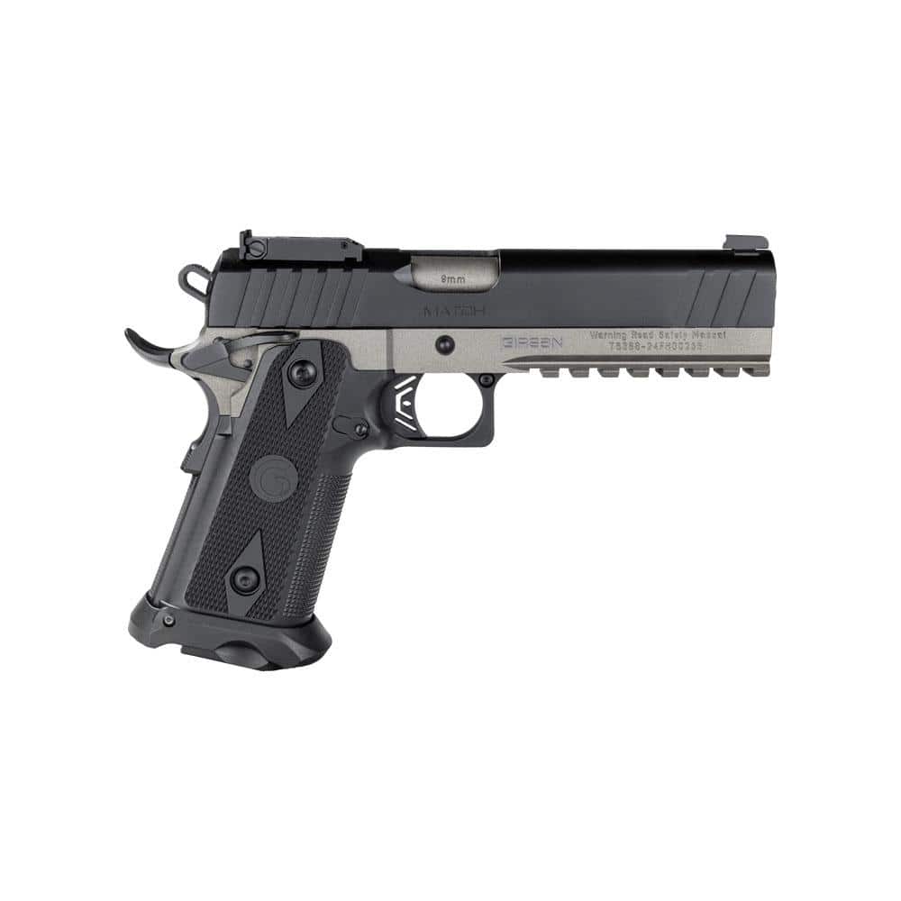 Girsan Witness 2311 Match Handgun Kit 9mm Luger 17rd (1) and 20rd (2) Magazines 5" Barrel Black