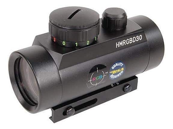 BSA Huntsman Red/Green/Blue Dot Sight - 1x30mm 5 MOA - Matte