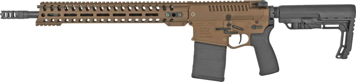 Revolution .308 Rifle 16.5" Barrel 14.5" Rail Cerakote Burnt Bronze