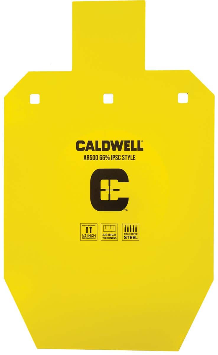 Caldwell AR500 66% IPSC Steel Target