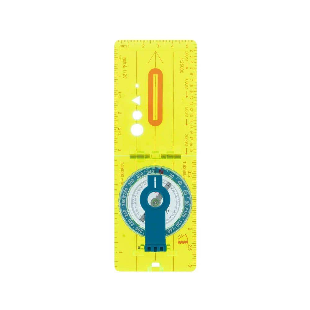 Ultimate Survival Hi Vis Lensatic Map Compass
