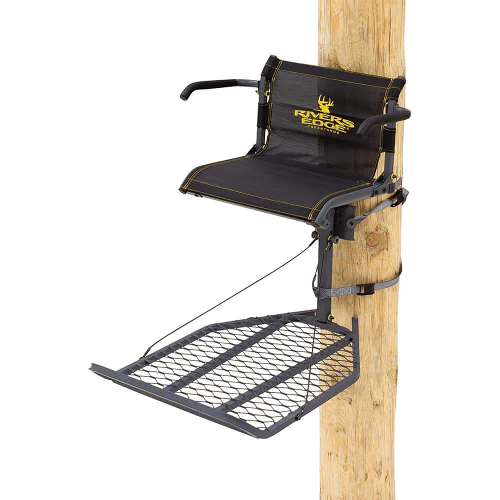 Rivers Edge Lounger Hang-On Treestand Black