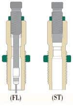 Redding Full Length Die Set Custom Series for Bottleneck Cases .350 Legend