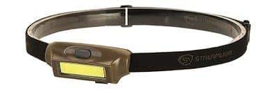 Bandit includes headstrap and USB cord Coyote with Green LED