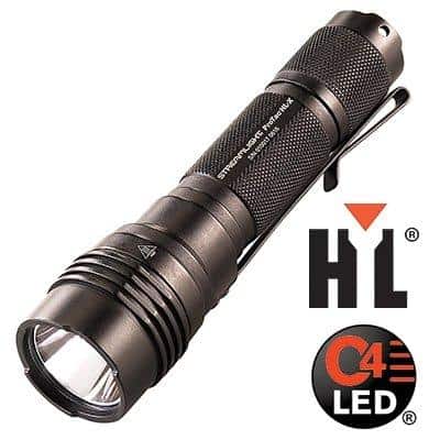 ProTac HLX USB 18650 USB battery USB cord and holster