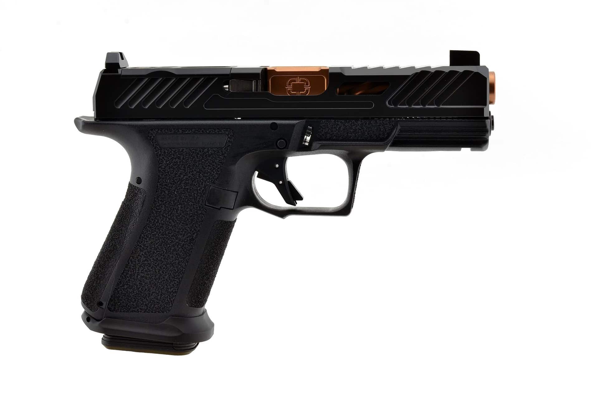 Shadow Systems Optics Ready MR920 Handgun 9mm Luger 15rd Magazine 4" Bronze Barrel Black Elite Slide