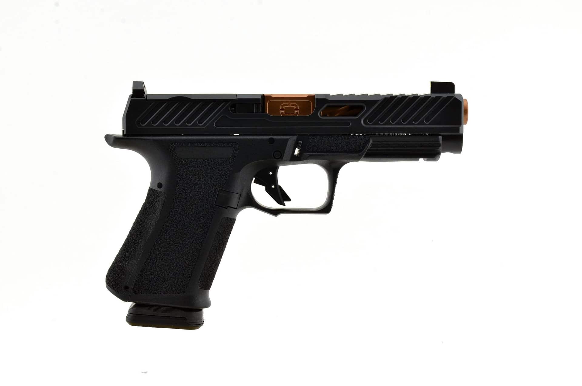 Shadow Systems Optics Ready MR920L Handgun 9mm Luger 15rd Magazine 4.5" Bronze Barrel Black Elite Slide