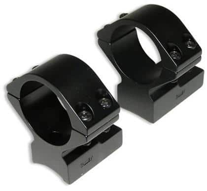 Talley Lightweight Alloy Scope Mounts - Black Anodized - 1" - Medium Remington 700-721-722-725-40X