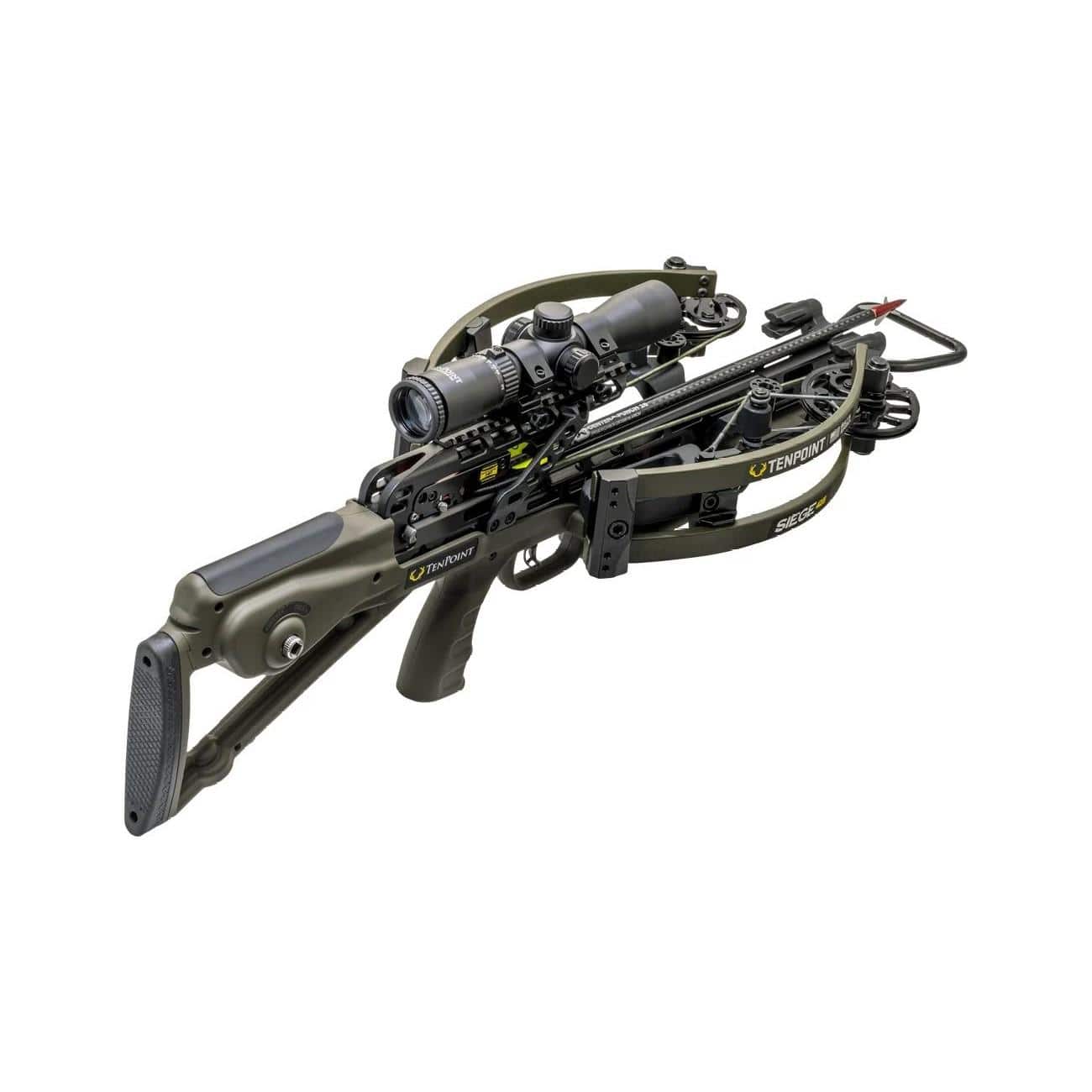 TenPoint Siege 425 ACUslide RangeMaster 100 Scope Moss Green