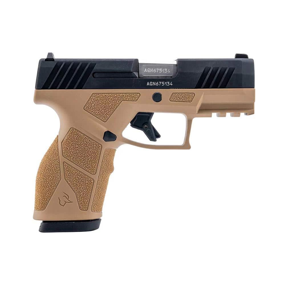 Taurus GX2 Handgun 9mm Luger 10rd Magazines (2) 3.38" Barrel Tan Frame/Black Slide