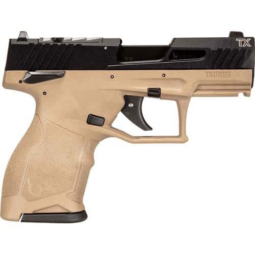 Taurus TX22 Compact Handgun .22 LR 13rd Magazines (2) 3.6" Barrel FDE