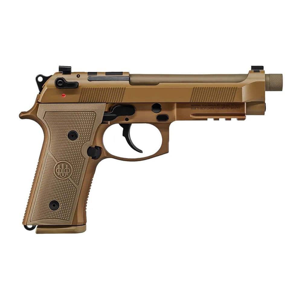 Beretta M9A4 G FDE Handgun 9mm Luger 18/rd Magazines (3) 5.1" Barrel