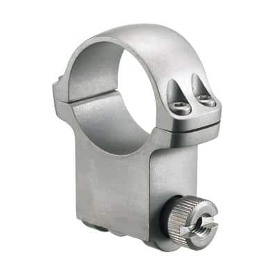 Ruger Steel Scope Ring - Single (6K30HM) 30mm Extra High 1.187" Height- Hawkeye Matte Stainless