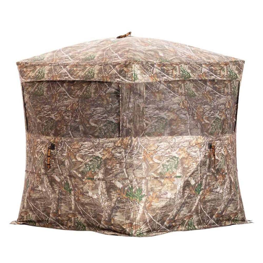 Rhino Blinds RB24 Ground Blind 3 Man Realtree Edge