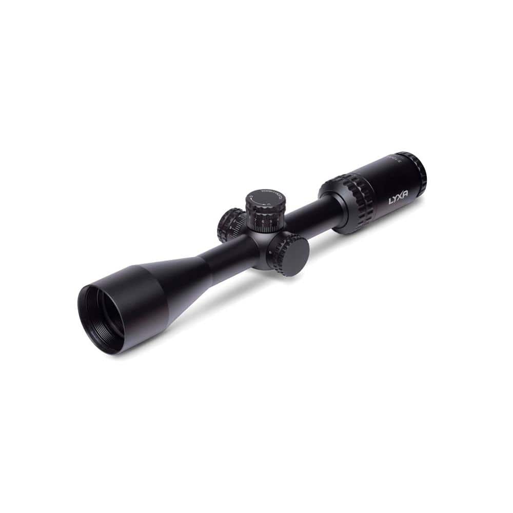 EXCLUSIVE Viridian LYXA Rifle Scope 3-12x44 1" SFP BDC MOA Non-Illum Black