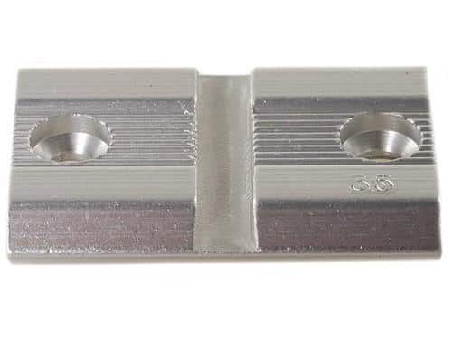 Weaver Standard Top Mount Aluminum Scope Base - Silver - #35S - S&W 1500 1600 1700 FRONT