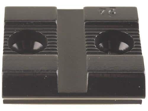 Weaver Standard Top Mount Aluminum Scope Base - Gloss Black - #24 - BRNO ZB 22 Hornet 218 Bee Savage Mark II
