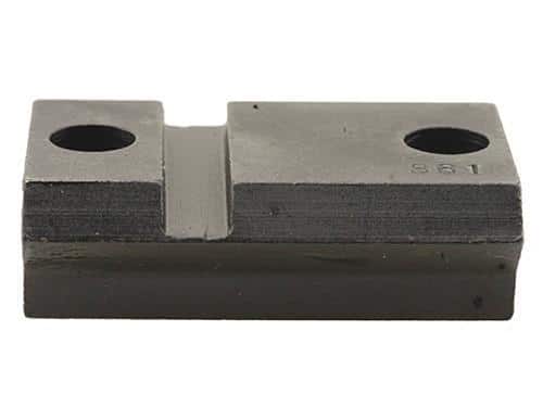 Weaver Grand Slam Steel Top Mount Scope Base - Matte Black - #S61 - Anschutz 1568 REAR