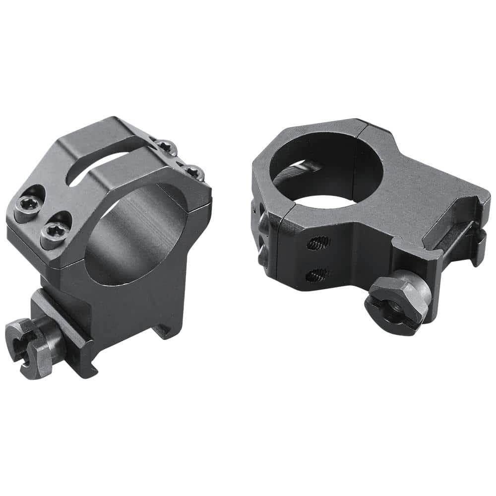 Weaver 4-Hole Skeleton Aluminum Scope Rings 1" XX-High Matte